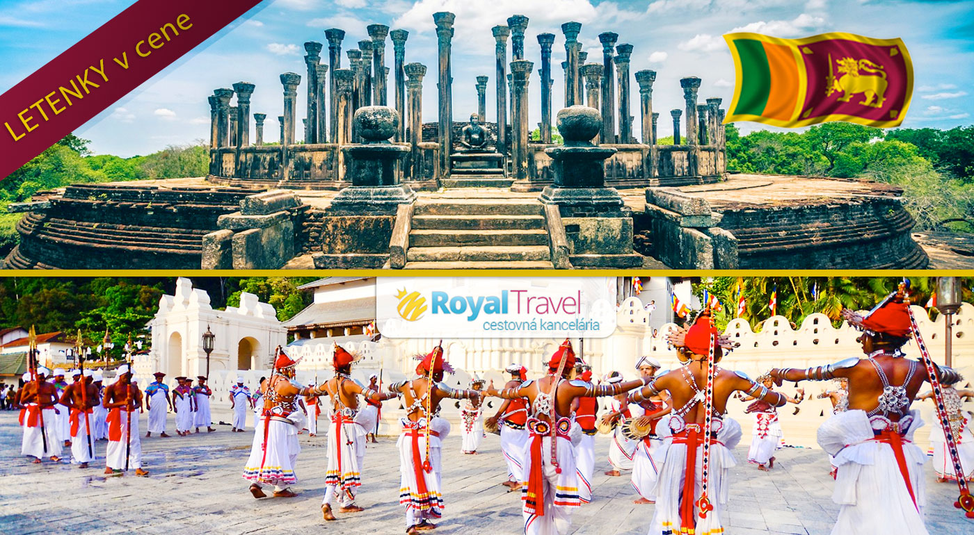 Tajomná Srí Lanka na 8 alebo 11 dní letecky