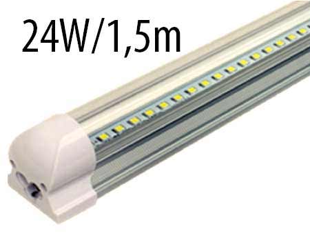 T8 LED trubicové svietidlo 24 W / 1,5 m, prírodná biela