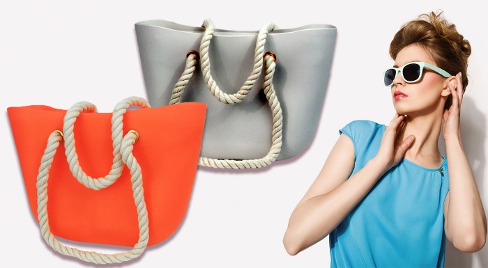 Štýlové dámske silikónové kabelky