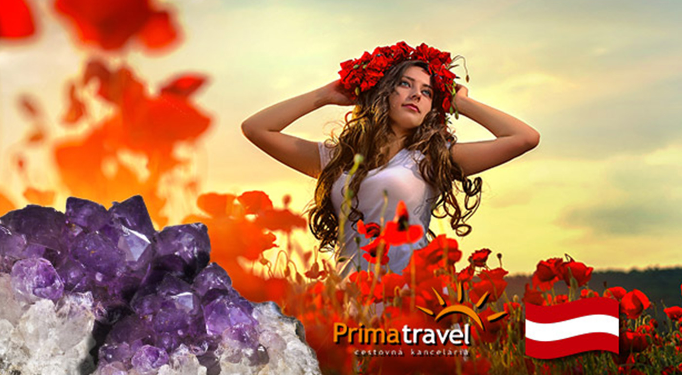 Makové slávnosti a Svet ametystov v Rakúsku