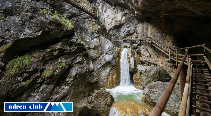 Na jarnej turistike v Medvedej tiesňave v Rakúsku