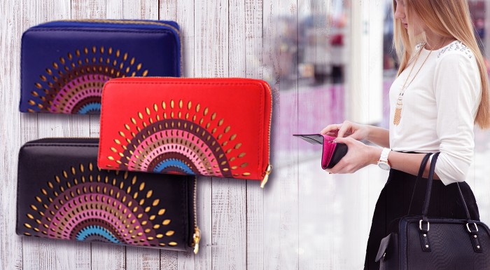 Dámske peňaženky v modernom štýle mandala