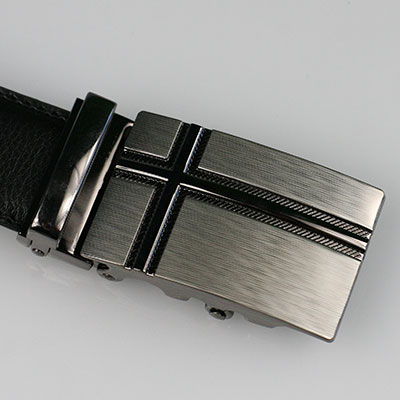 Pánsky kožený opasok - model "kríž"