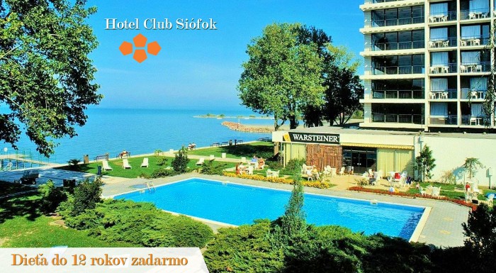 Oddych na brehu Balatonu v Hoteli Siófok