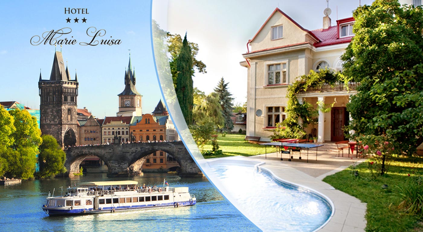 Kráľovský pobyt v Prahe pre dvoch