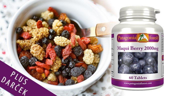 60 tabliet Maqui Berry pre krajšiu postavu