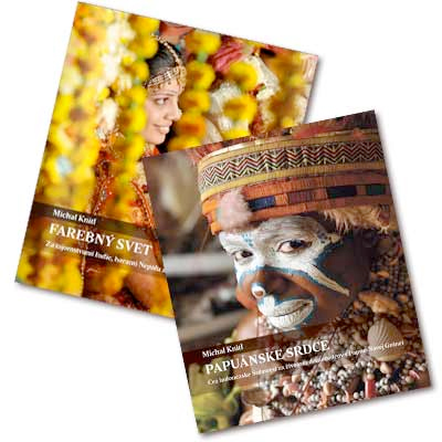 Cestopis Michal Knitl - Papuánske srdce a Cestopis Michal Knitl - Farebný Svet