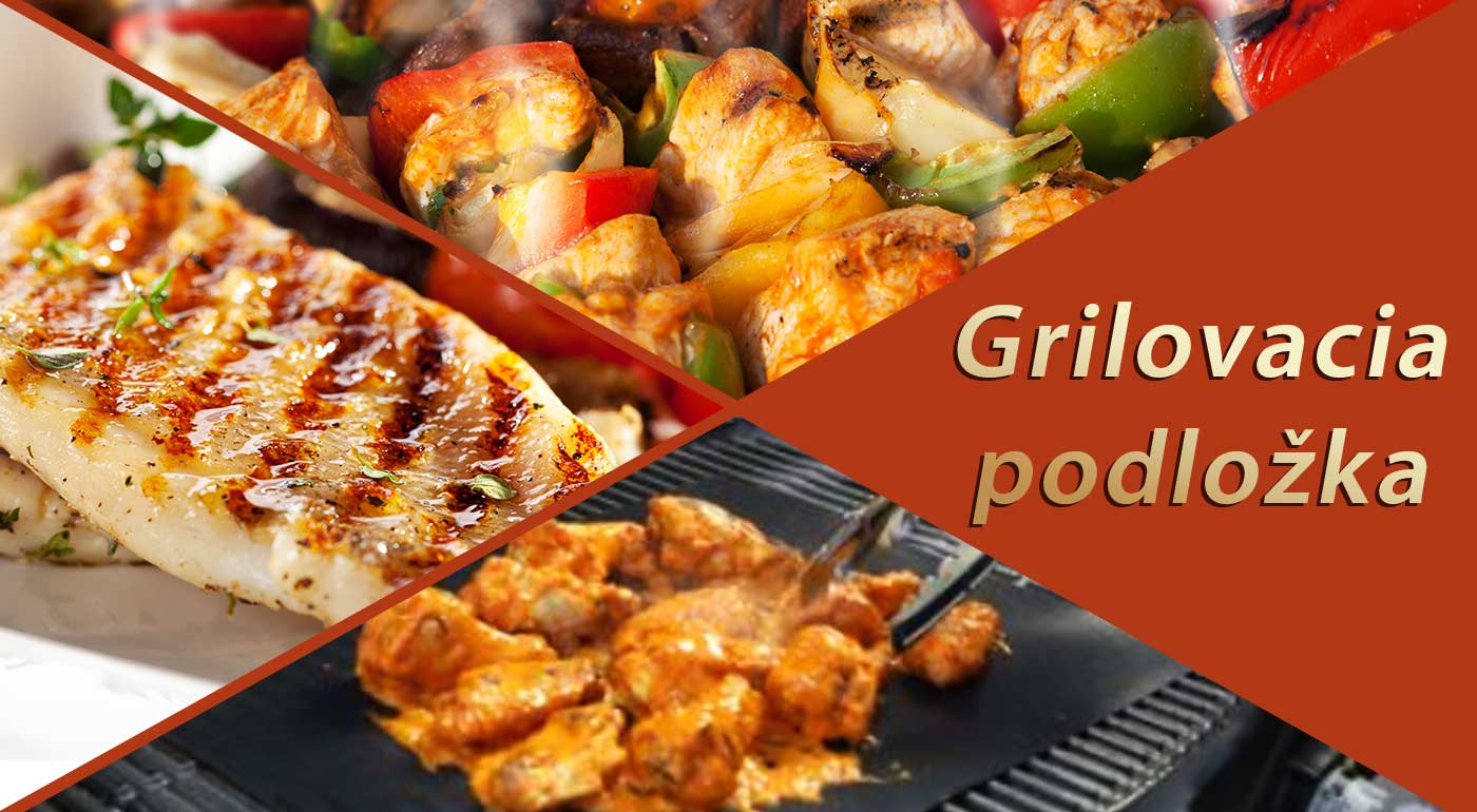 Praktická grilovacia podložka - 2 ks v balení