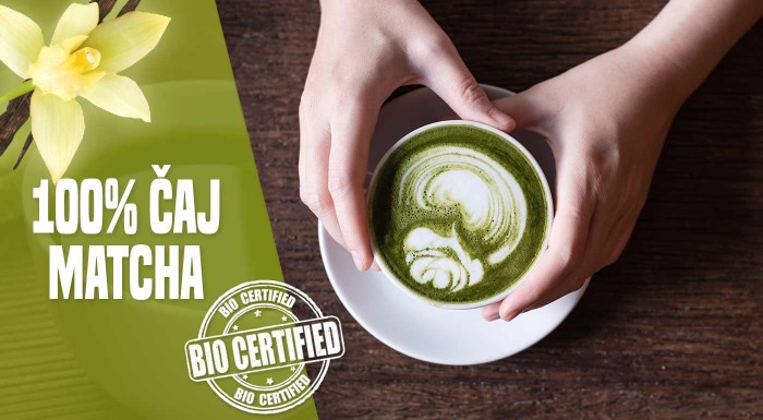 Najzdravší je čaj Matcha!