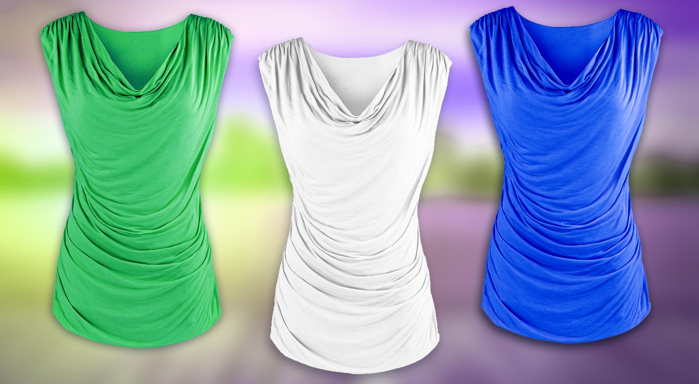 Štýlové topy pre dámy - 8 farieb