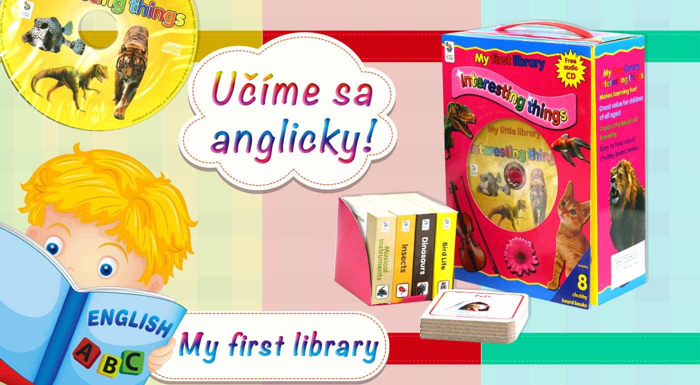 Anglické knihy pre deti s CD