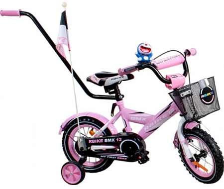 Arti detský bicykel veľkosť: "12" - ružový