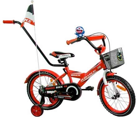 Arti detský bicykel veľkosť: "16" - červený