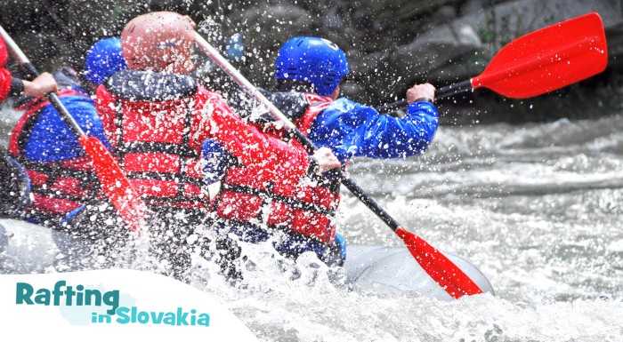 Divoké leto na rafte v Liptovskom Mikuláši