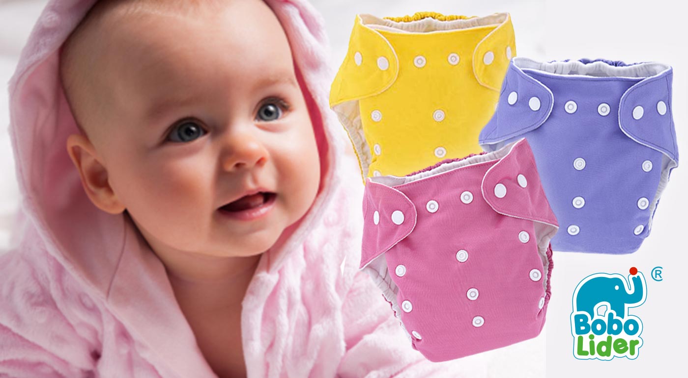 Detské látkové eko plienky s vkladačkou