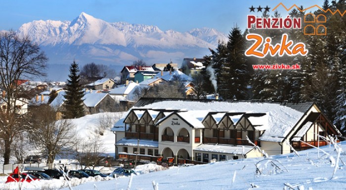 Skvelý relaxačný pobyt pre 2 osoby v štýlovom penzióne Zivka na Liptove aj zimná lyžovačka v ski centre Opalisko.