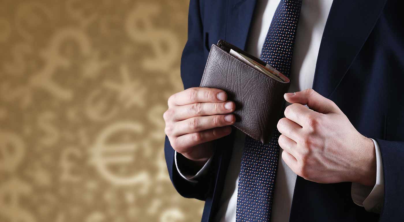 Pánska kožená peňaženka