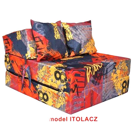 Rozkladacie kreslo s potlačou - model Itolacz