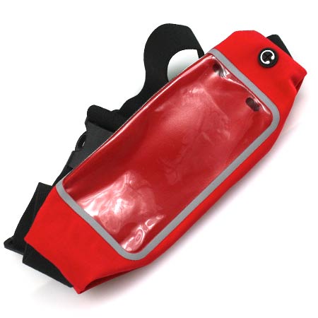 Športové puzdro na mobil a drobnosti - farba červená