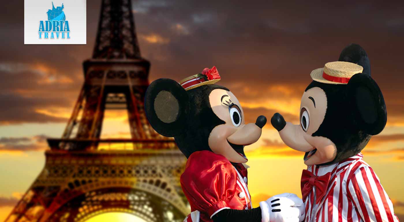 Poznávací zájazd do Paríža s návštevou Disneylandu
