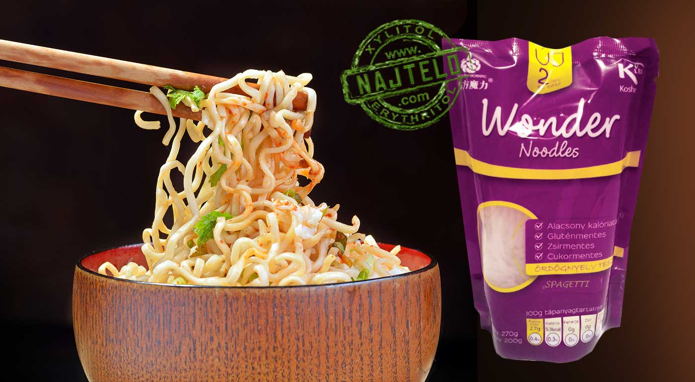 Japonské cestoviny Shiratake pre štíhlu líniu