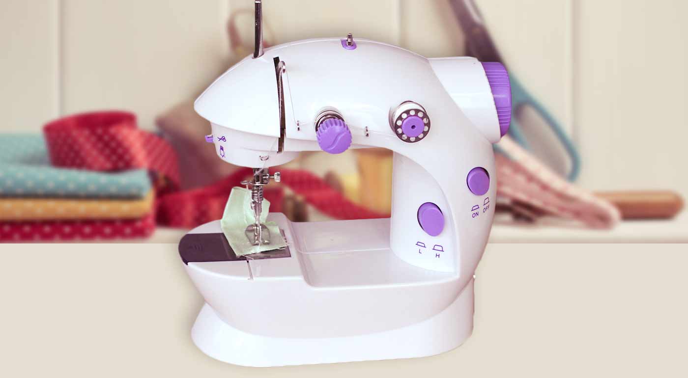 Praktický prenosný šijací stroj Seriousharp