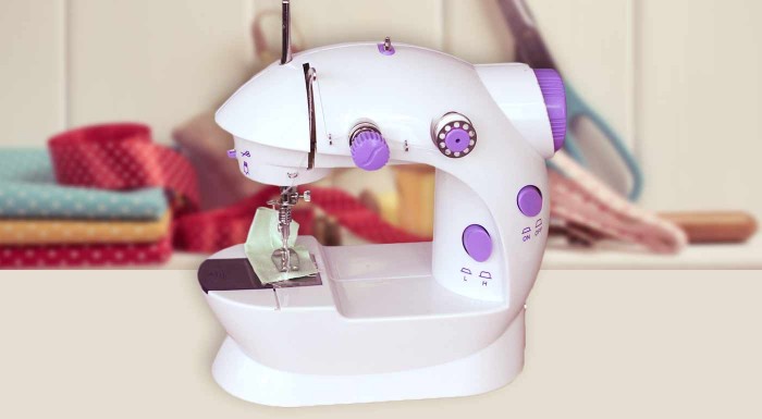 Praktický prenosný šijací stroj Seriousharp