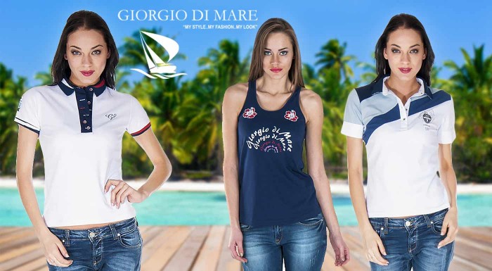 Pohodlné dámske tielka a tričká od Giorgio Di Mare