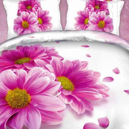 3D obliečky - Gerbery