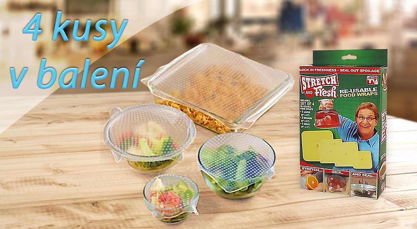 Ochráňte vaše dobroty vďaka silikónovým pokrievkam