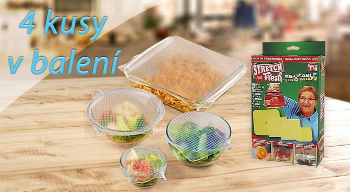 Ochráňte vaše dobroty vďaka silikónovým pokrievkam