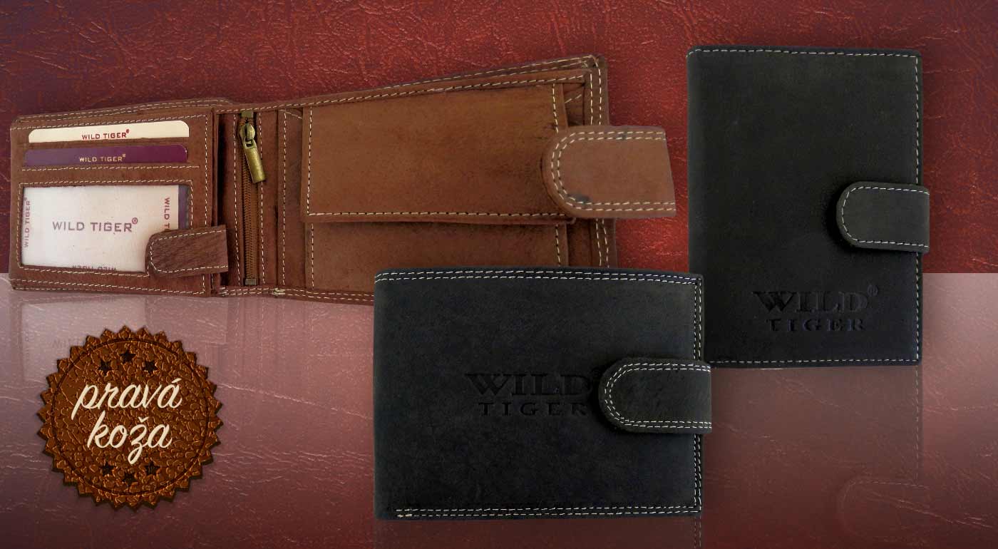 Pánske kožené peňaženky