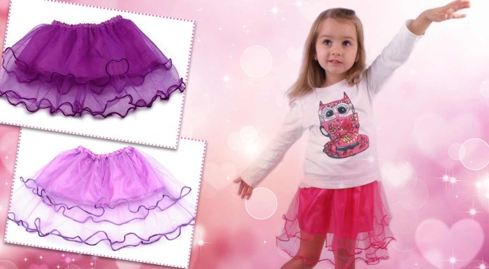 Rozkošné dievčenské sukničky