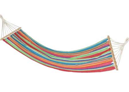 Hojdacia sieť Slowday pre 1 osobu - farba pestrofarebná