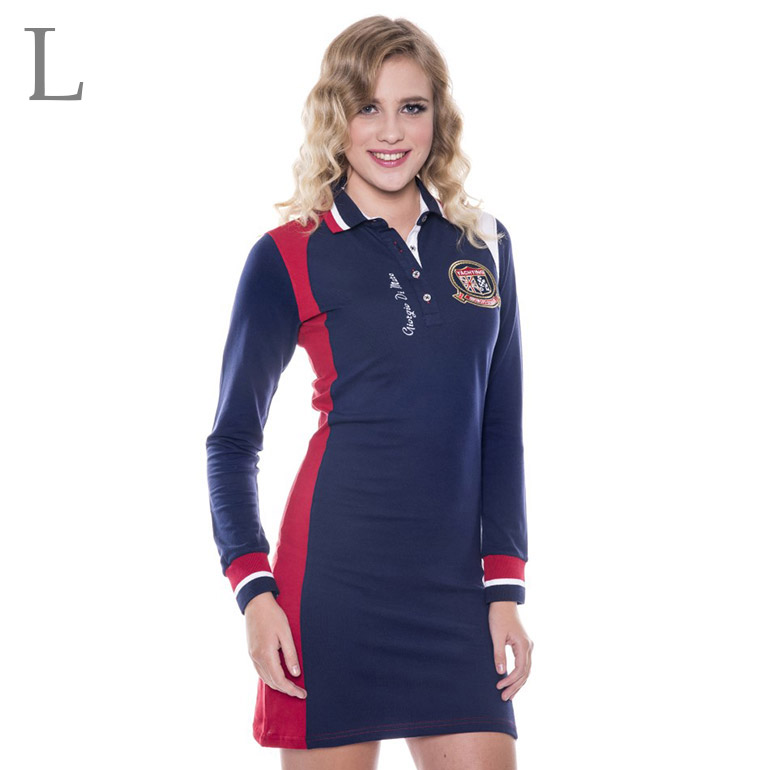 Dámske šaty s dlhým rukávom: model 5 veľkosť L