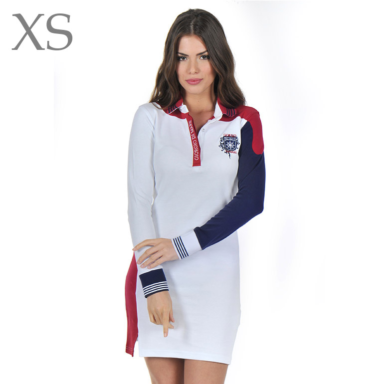 Dámske šaty s dlhým rukávom: model 6 veľkosť XS