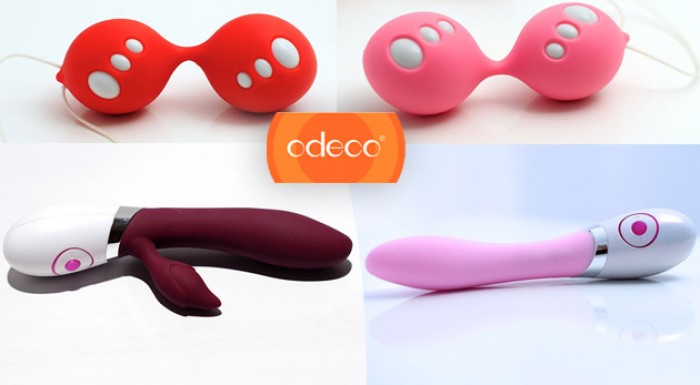 Elegantné erotické pomôcky - venušine guličky a dva druhy rôznych vibrátorov pre milovníkov tajuplných hrátok.