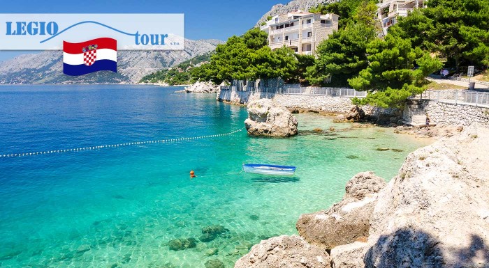 Leto v chorvátskom letovisku Poreč vo vilkách