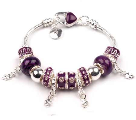 Náramok LOOP - farba fialová