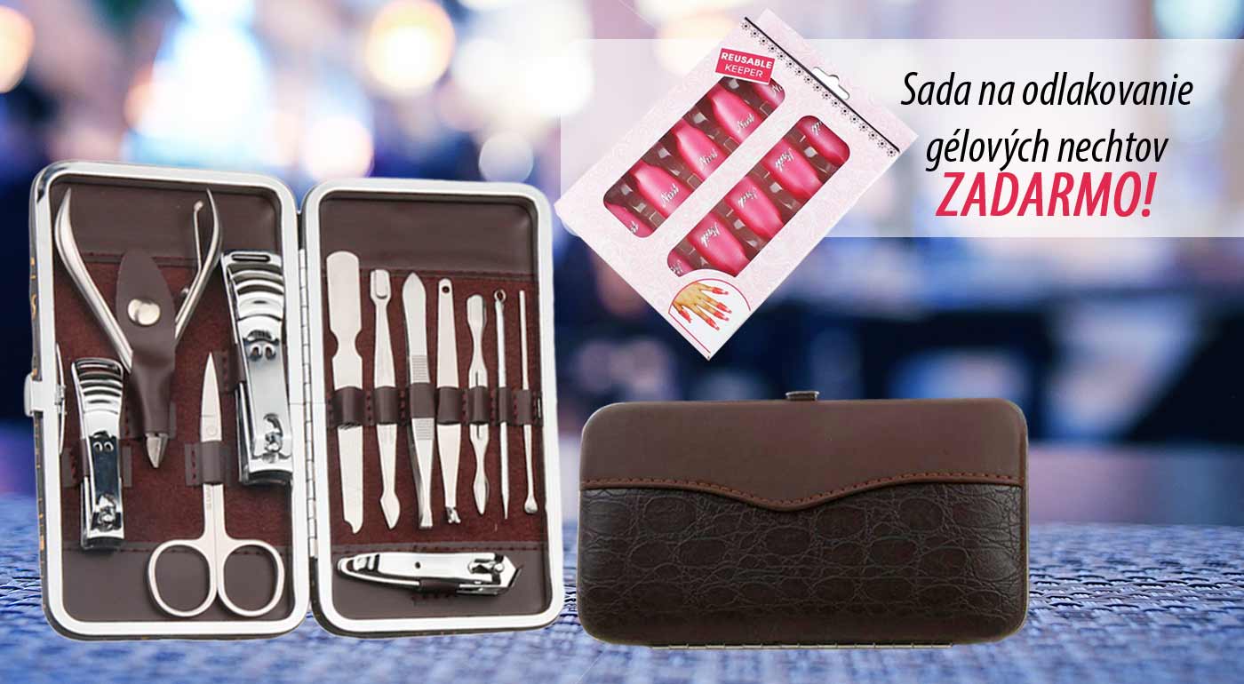 Sada na manikúru v elegantnom puzdre