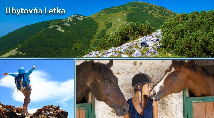 Ubytovňa Letka neďaleko Malej Fatry