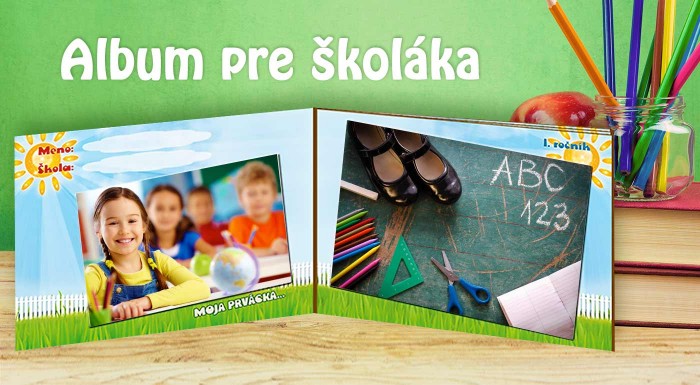 Ilustrovaný fotoalbum školáka