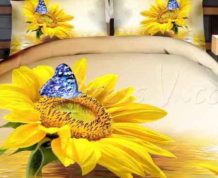 3D obliečky - Slnečnice