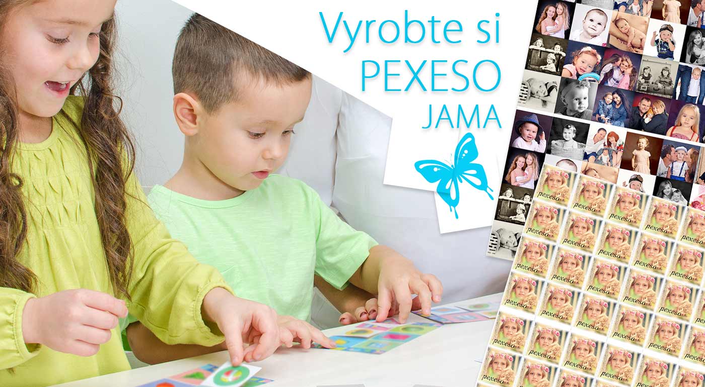 Zábavné pexeso s vašimi vlastnými fotkami
