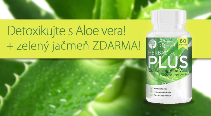 Detox a očista s Herbal Plus komplexom s aloe vera