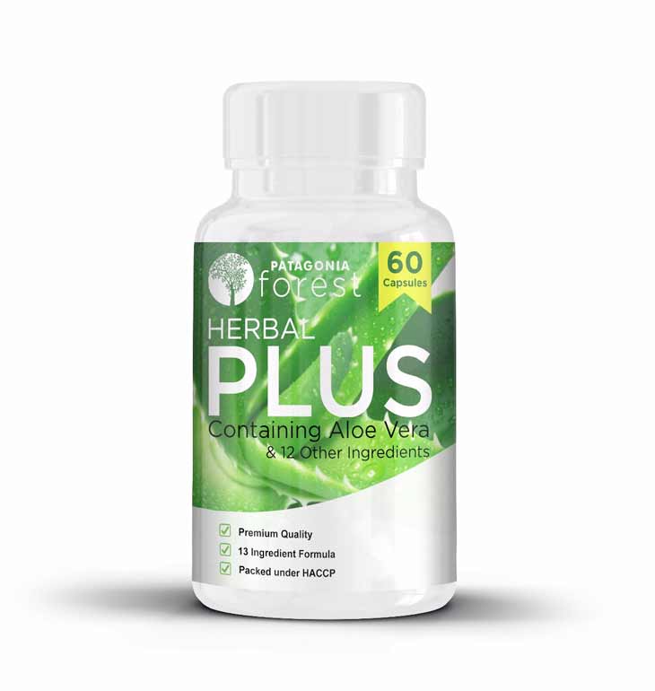 Herbal Plus komplex s výťažkom z aloe vera (balenie 60 kapsúl)