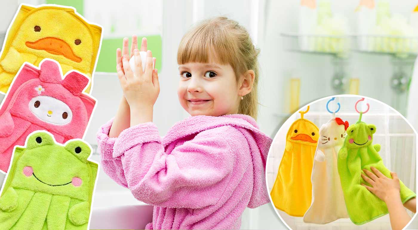 Uteráčiky v tvare zvieratiek pre vaše deti