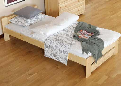 Posteľ Niva so zdravotným matracom a roštom - rozmery 90 x 200 cm, nosnosť 120 kg