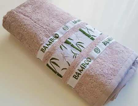 1 kus bambusovej osušky - farba hnedá