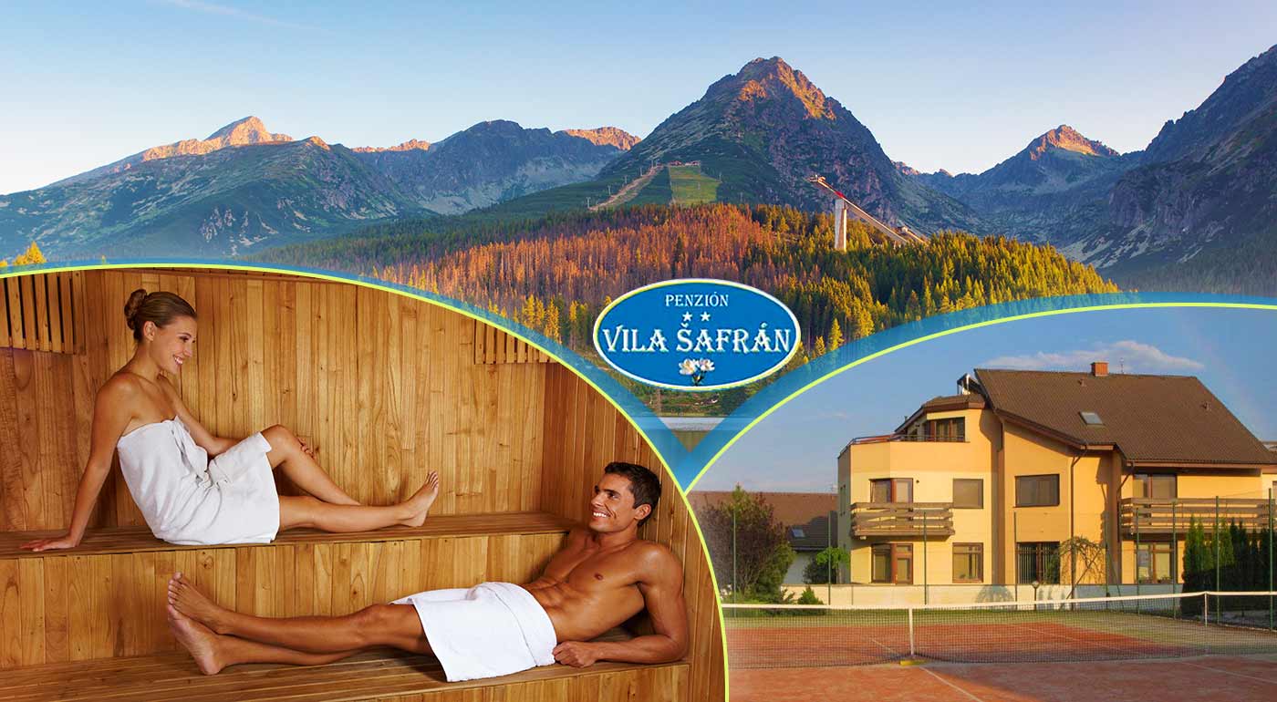 Relax pod Tatrami vo Vile Šafrán